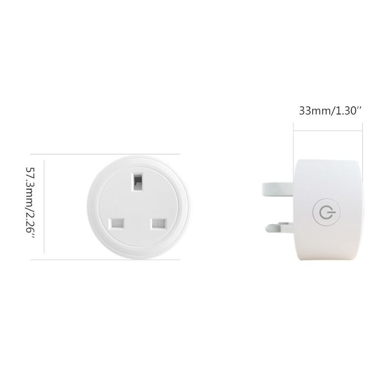 Smart WIFI Plug Socket Power Switch APP Remote Control Voice Control Timer UK