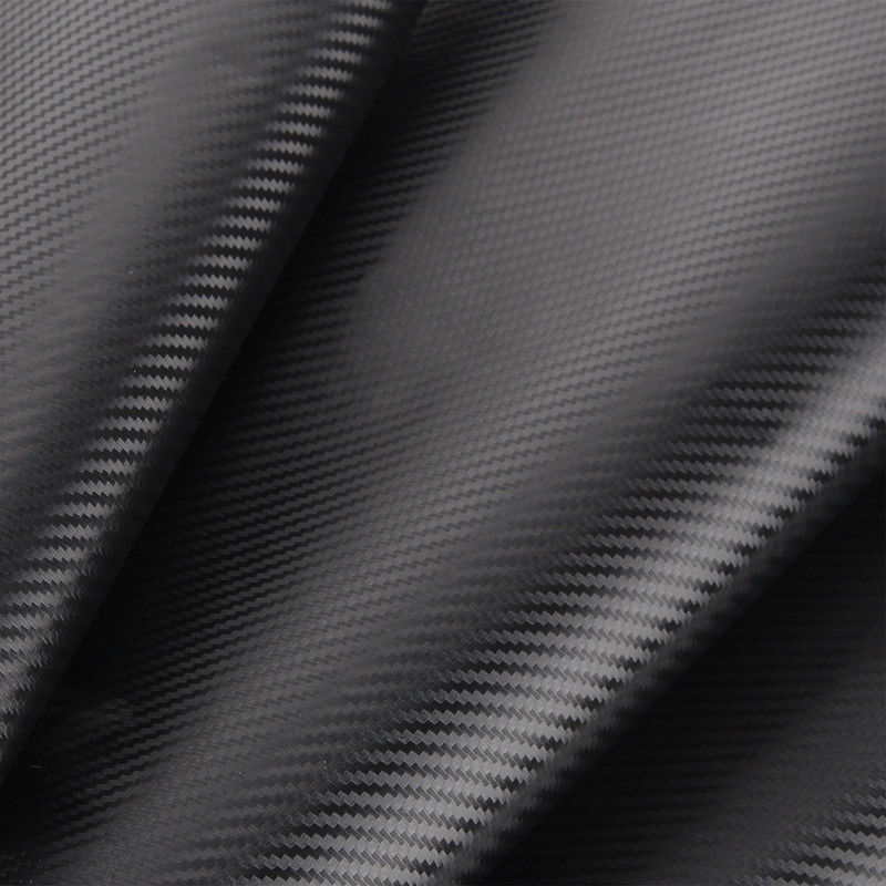 Pegatina de coche con raspador para superficies de altavoces 50x200cm, lámina de vinilo de fibra de carbono negra mate, pegatinas decorativas prácticas