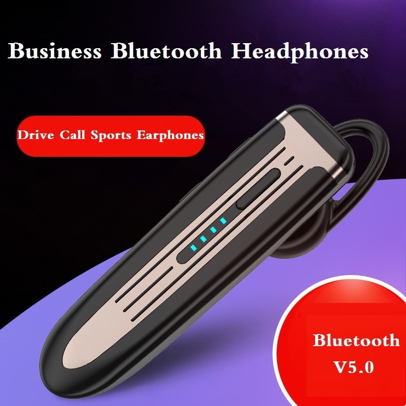 Latest CVC6 Noise Canceling Bluetooth Headset 5.0 wireless Headphones Handsfree Business Earphones with Mic for smart phone