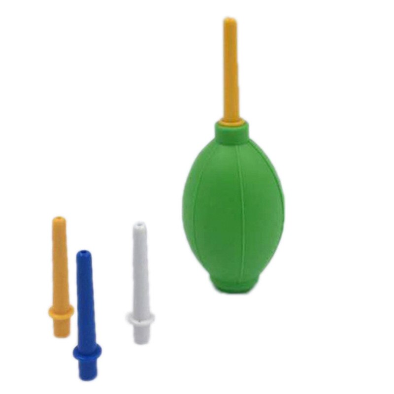 Universal dust blower cleaner rubber air blower pump dust cleaner dslr lens cleaning tool for slr camera binocular lens ccd: Grønn