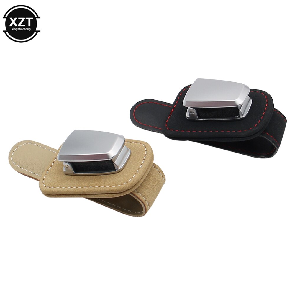 Estuche portátil para gafas de coche, accesorio con Clip para tarjetas, visera, soporte para gafas de sol para Volvo xc90, xc60, s60, s40, s90, v40, c30, v60, xc40