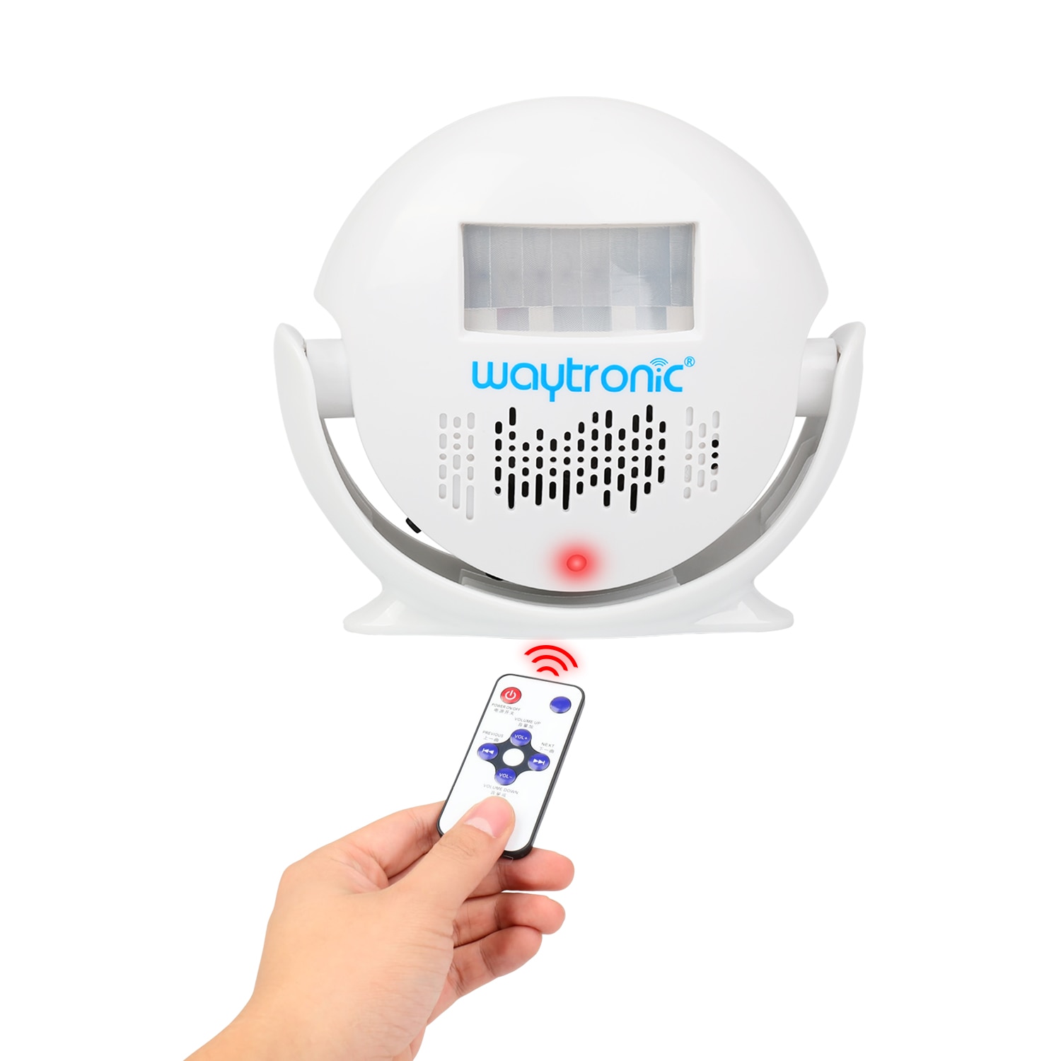 Draadloze deurbel met led-verlichting, welkomstalarm, thuiswinkel, winkeldeurbel, nachtlampje met batterij en usb-aansluiting, doof