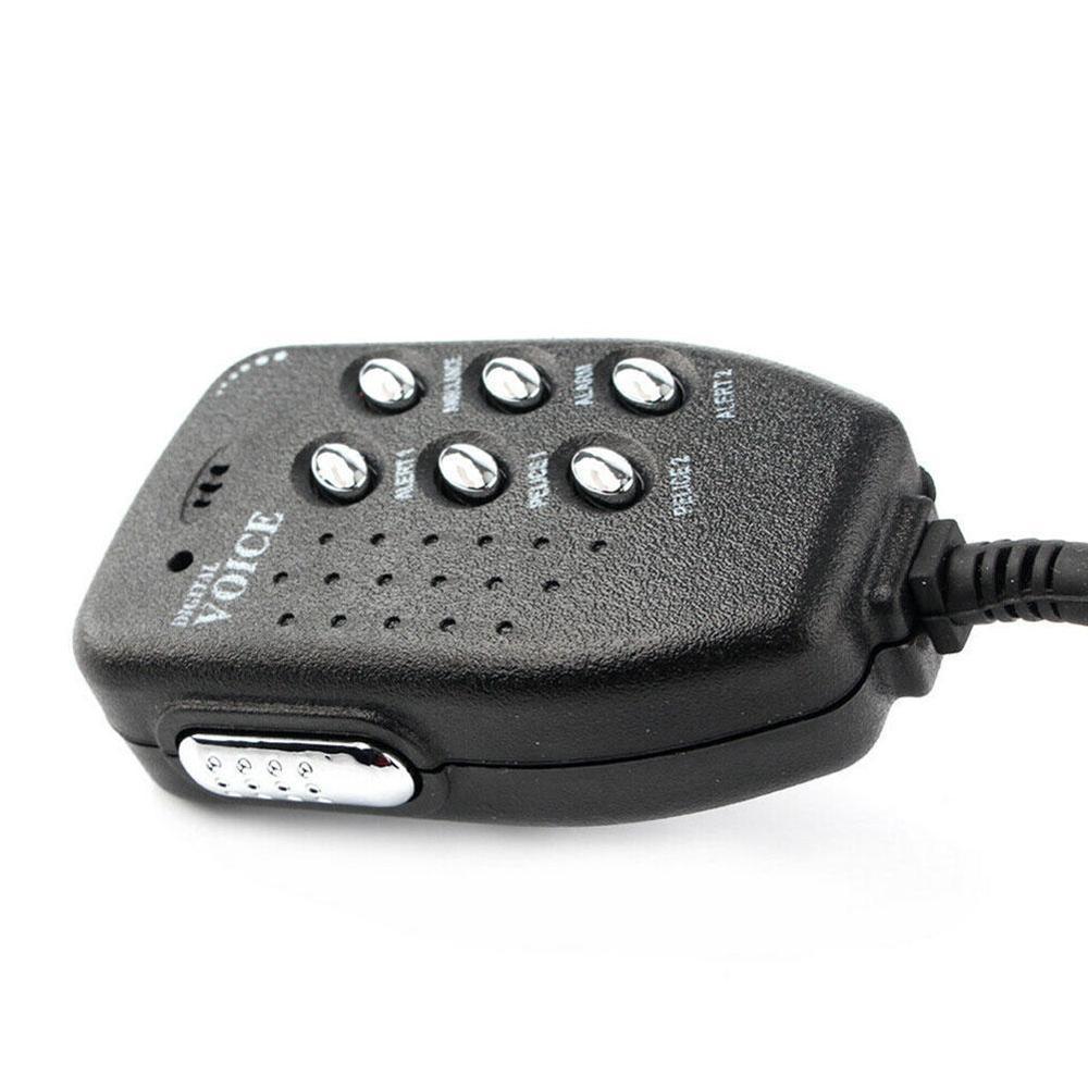 Spot Car Warning Alarm Fire Siren Horn PA Speaker MIC Megaphone Car System 6 Styling 100W 6-Sound Loud Car Warning Alarm