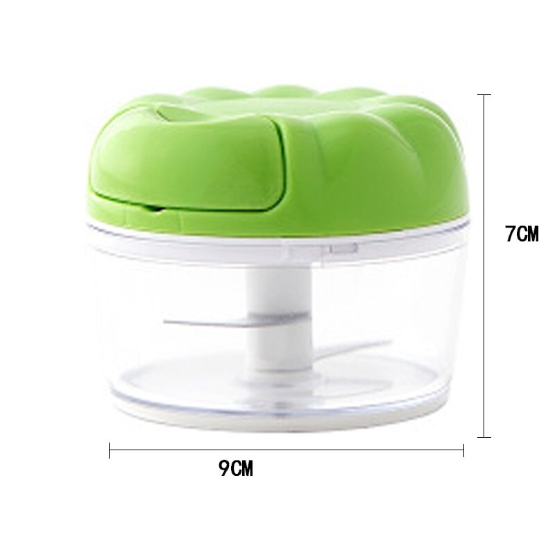 Multifunções de alta qualidade novo design rápido frutas vegetais torção triturador manual moedor carne chopper cortador alho ^: G342082