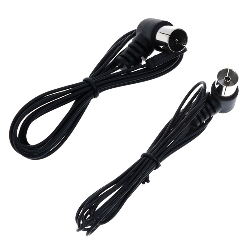 Dlenp-antennes fm-antenne 75 ohm ongebalanceerd voor natuurlijk geluid stereo-ontvanger voor fm-radio/hifi/dab/tv binnengebruik zwart
