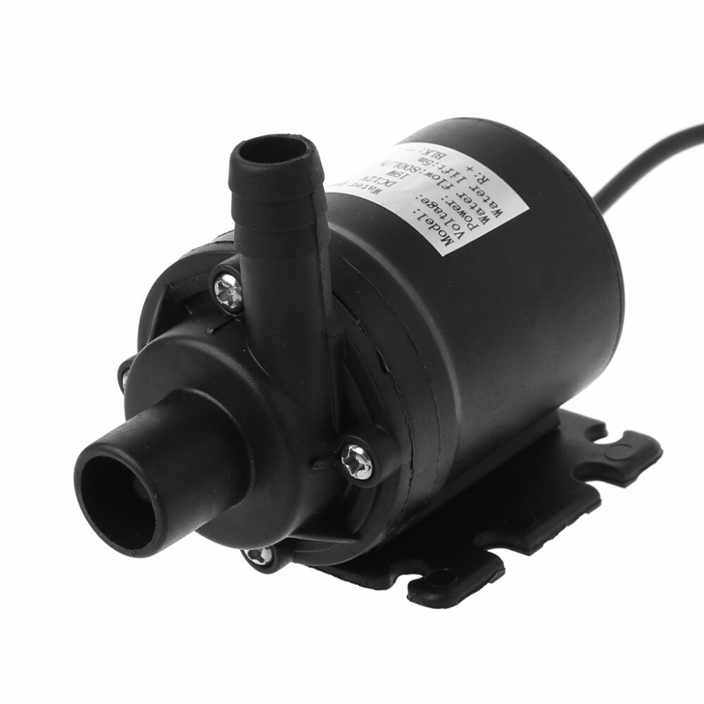 800l/h 5m vandpumpe  dc 12v børsteløs solcirkulationsvandpumper med børsteløs motor 22w