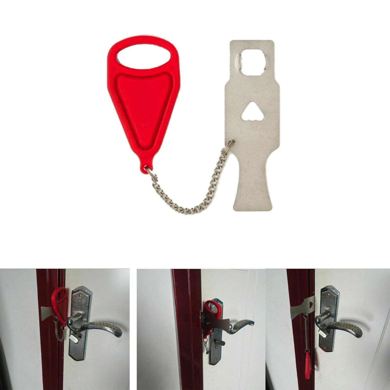 Portable Safety Door Locks Hotel Door Blocker Anti-theft lock