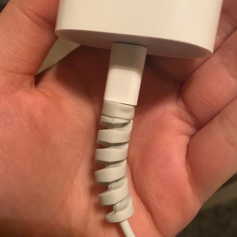 Wire oplot na kable klip kabel do ładowarki Protector do telefonów uchwyt na kabel USB zarządzanie kablami organizer do kabli do myszy słuchawki