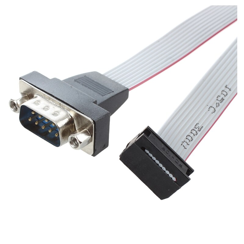 DB9 RS232 Naar 10 Pin Lint Kabel Connector Adapter