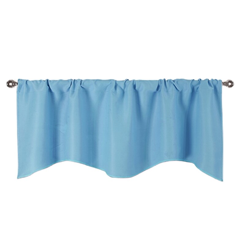 Rideaux occultants de couleur unie, stores romains élégants, rideau court café pour cuisine, rideau de fenêtre moderne pour armoire de cuisine K3NA: SB