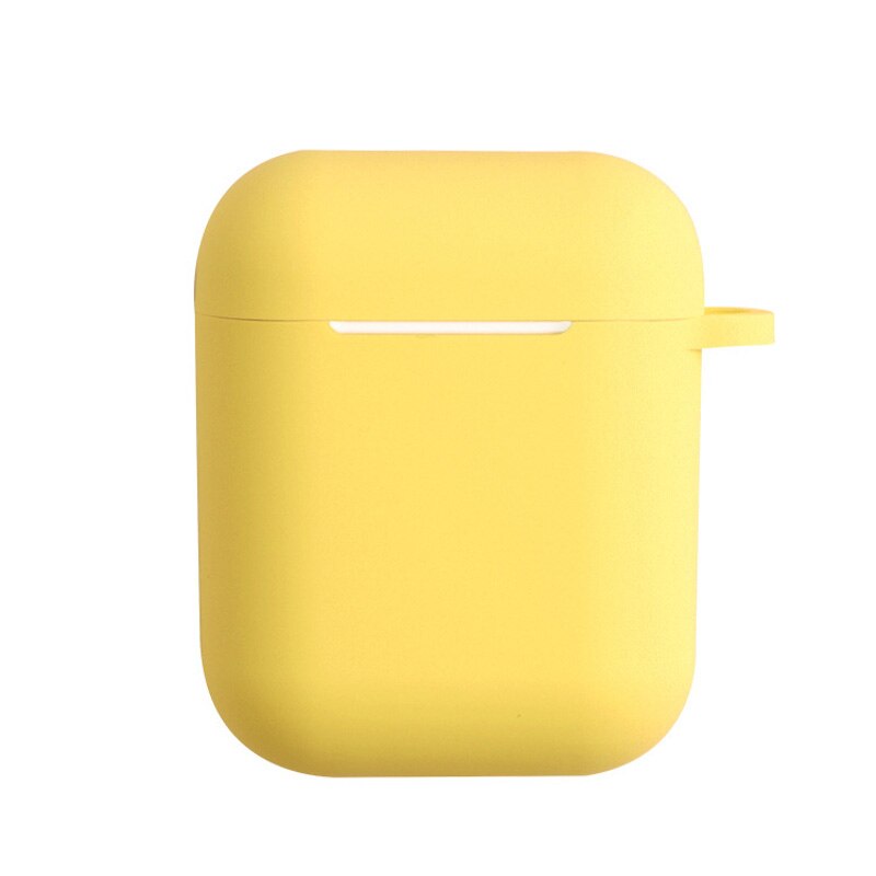 I12 TWS caso del auricular Bluetooth inalámbrico parachoques i9s i10 i9 i11 TWS i12TWS casos suave TPU de protección cubiertas para auriculares: Lemon yellow