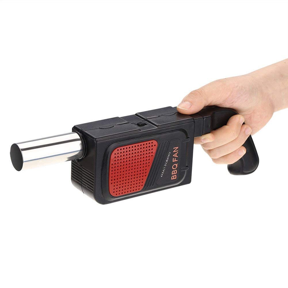 Souffleurs d'air électrique pour barbecue, soufflet à main, outil de cuisine pour pique-nique, souffleur d'air électrique extérieur, ventilateur Camping