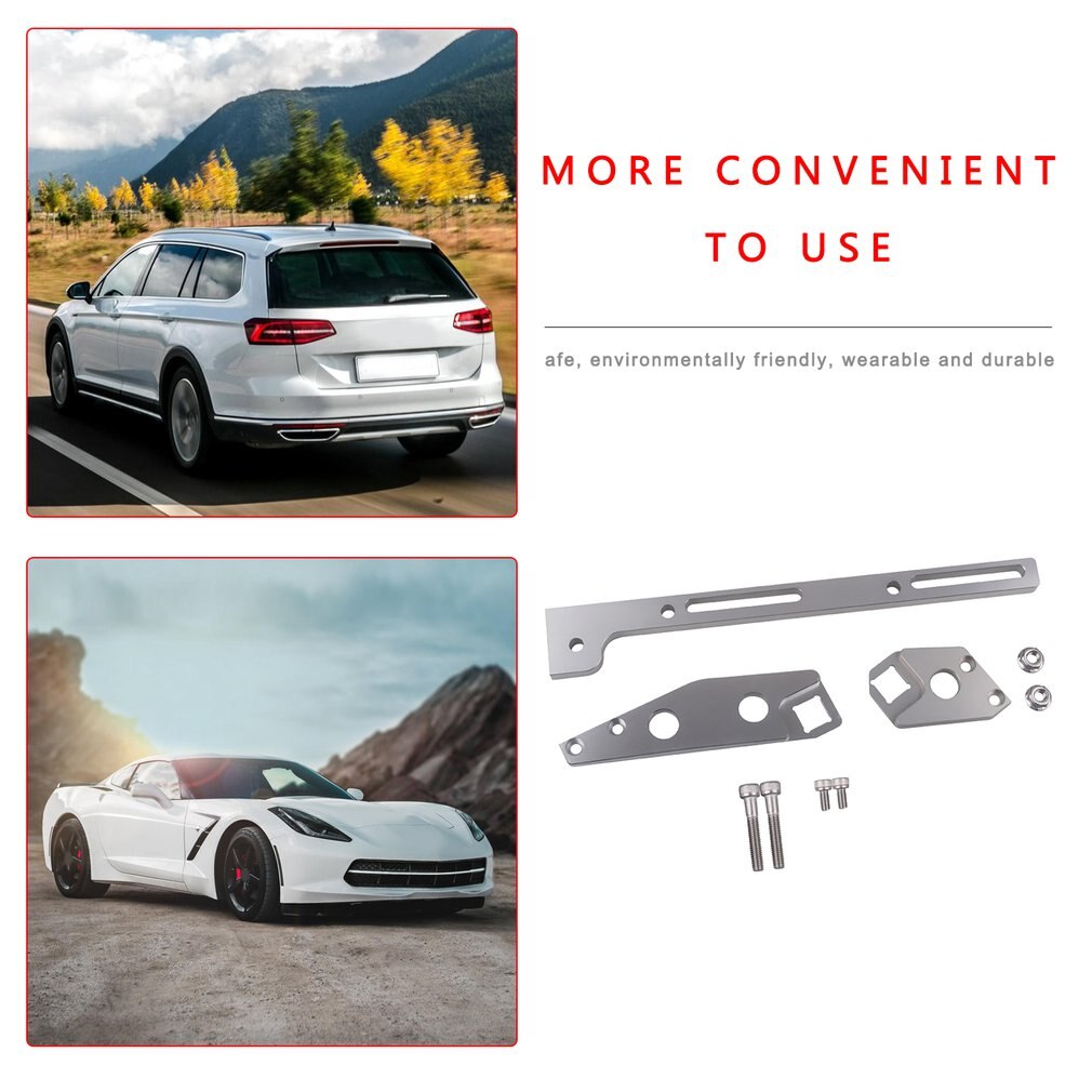 For LS Throttle Cable Bracket For Sheet Metal Intake Manifold Throttle Cable Bracket Stainless Steel Modification Parts