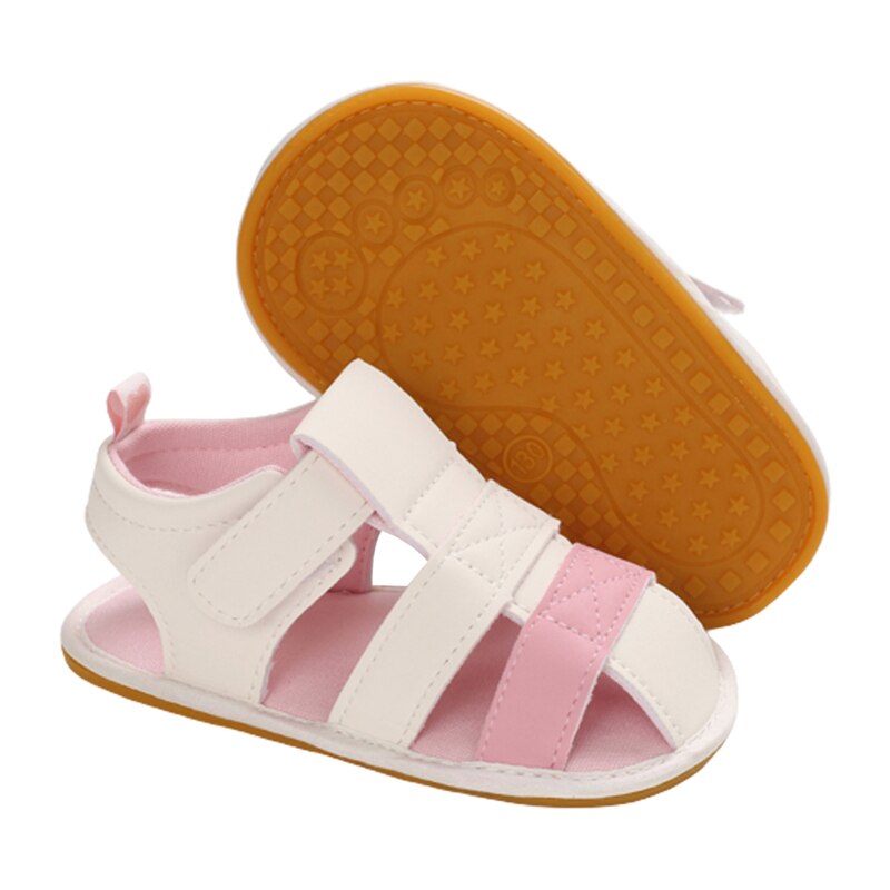 Trend Peuter Baby Baby Meisjes Jongens Pu Lederen Kleine Leuke Sandalen Anti-Slip Casual Outdoor Schoenen Schoeisel
