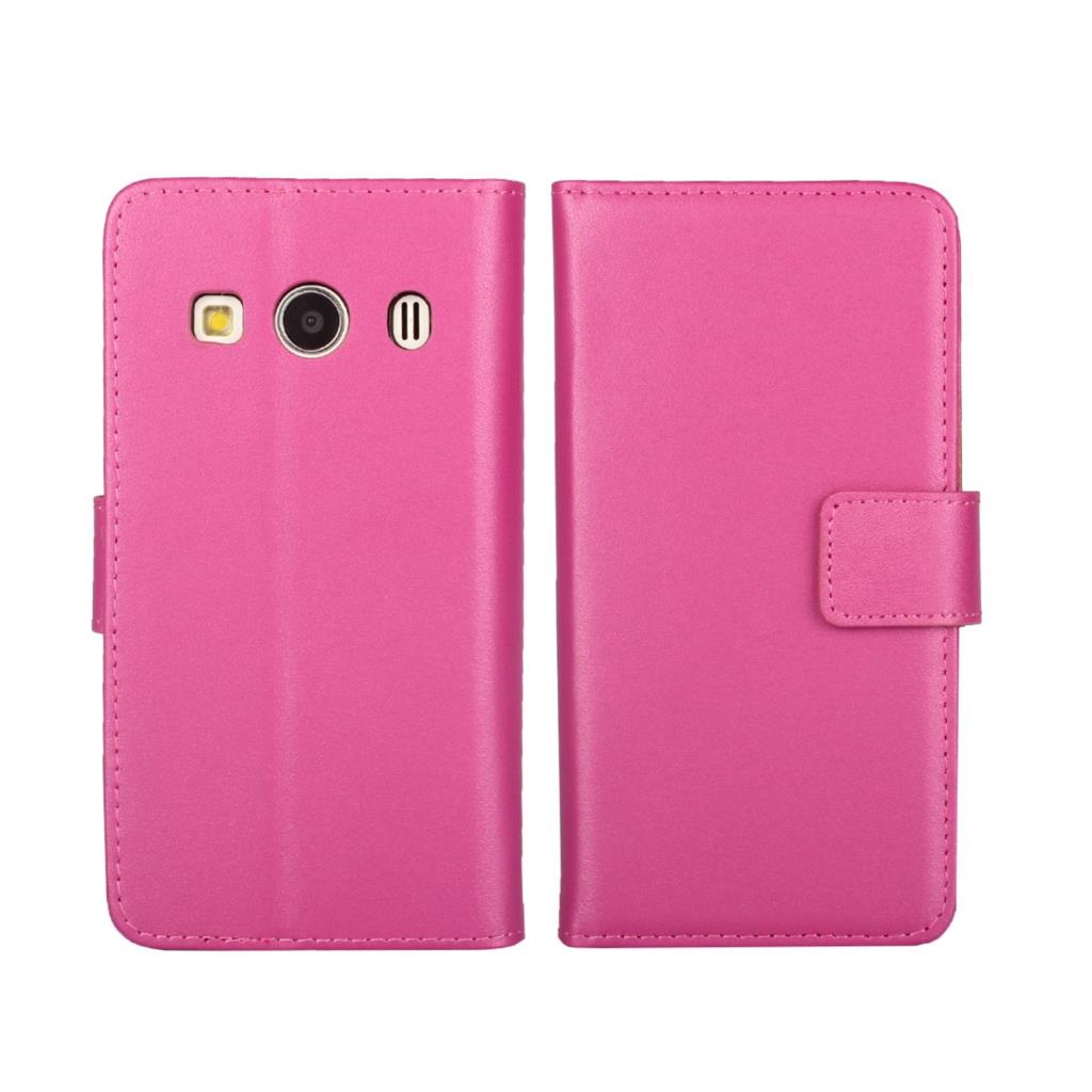 Portefeuille en cuir étui pour samsung Galaxy Ace 4 G313H Ace4 étui de luxe Flip Cover rétro sacs porte-carte étui de téléphone: Lavande