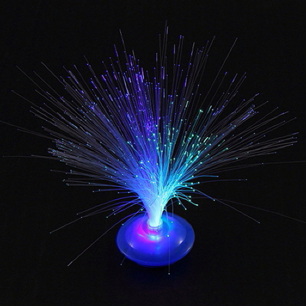 Worldwide LED Fiber Optic Nightlight Lamp Color Changing Beautiful Romantic festive night light Lamp