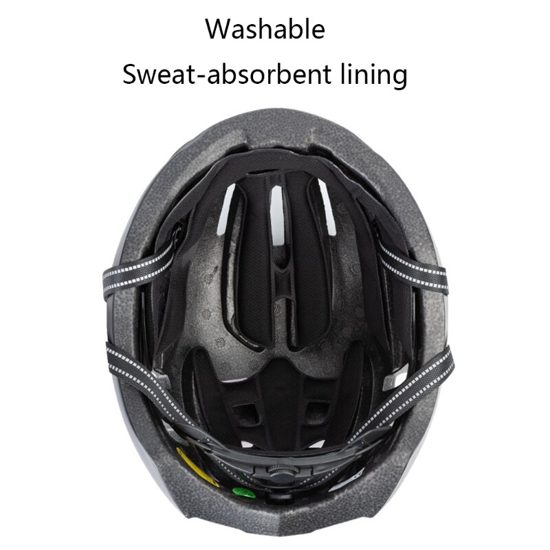 Fahrrad Helm LED Licht Wiederaufladbare Intergrally-geformte Helm Sport Sicher Hut Für Mann