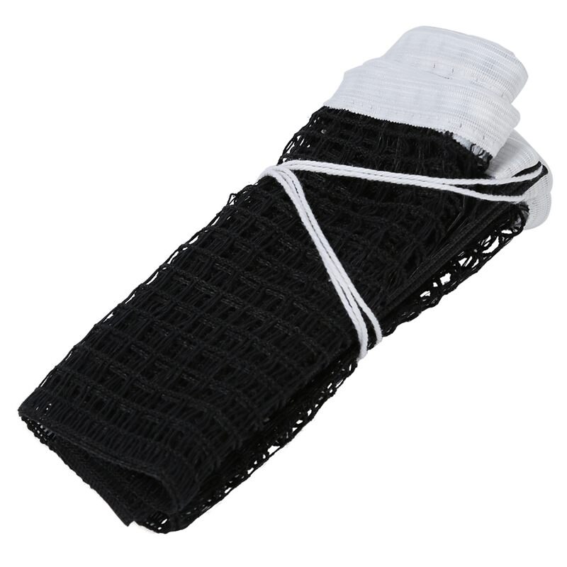 1.75M di Lunghezza Del Bordo Bianco di nylon ping Pong tennis Da Tavolo Netto Nero: Default Title