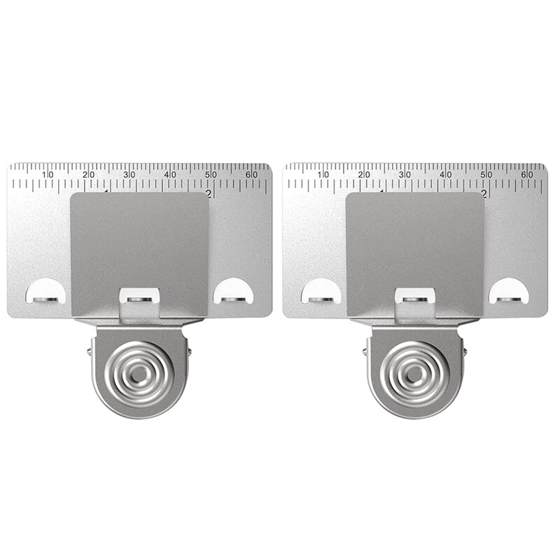 2 Pcs Measuring Tape Clip,Tape Measuring Tool Positioning Clip For Corners Clamp Holder Precision Measuring Tools: Default Title