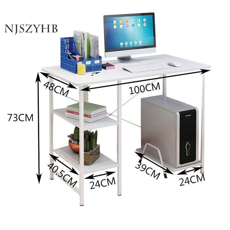 simple style sheet desktop computer laptop computer home desk bedroom plastic feet three-color