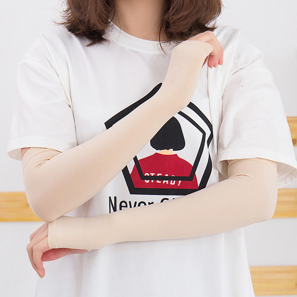 Arm Sleeves UV Protection Arms Covers Sunblock For Cycling 1Pair Protective Flexible