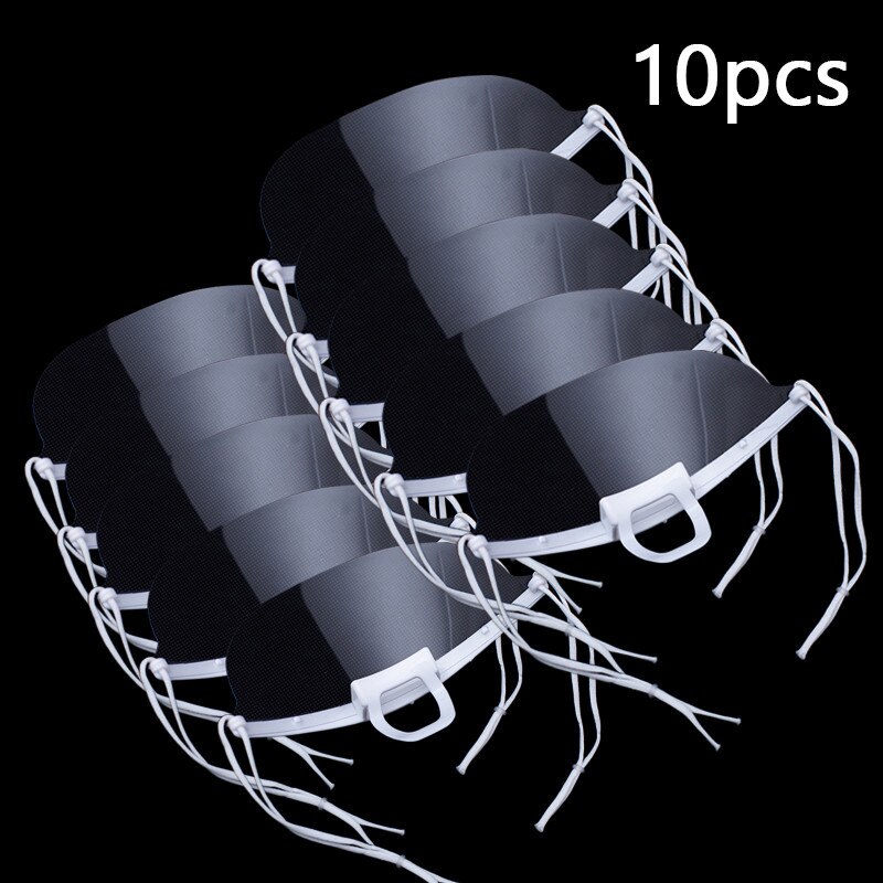 1/5/10 stücke Küche Transparent Gesicht schutz Anti-öl Brille Staub-Proof Gesicht Schutz Maske Reutilizable Kochen werkzeuge: 9
