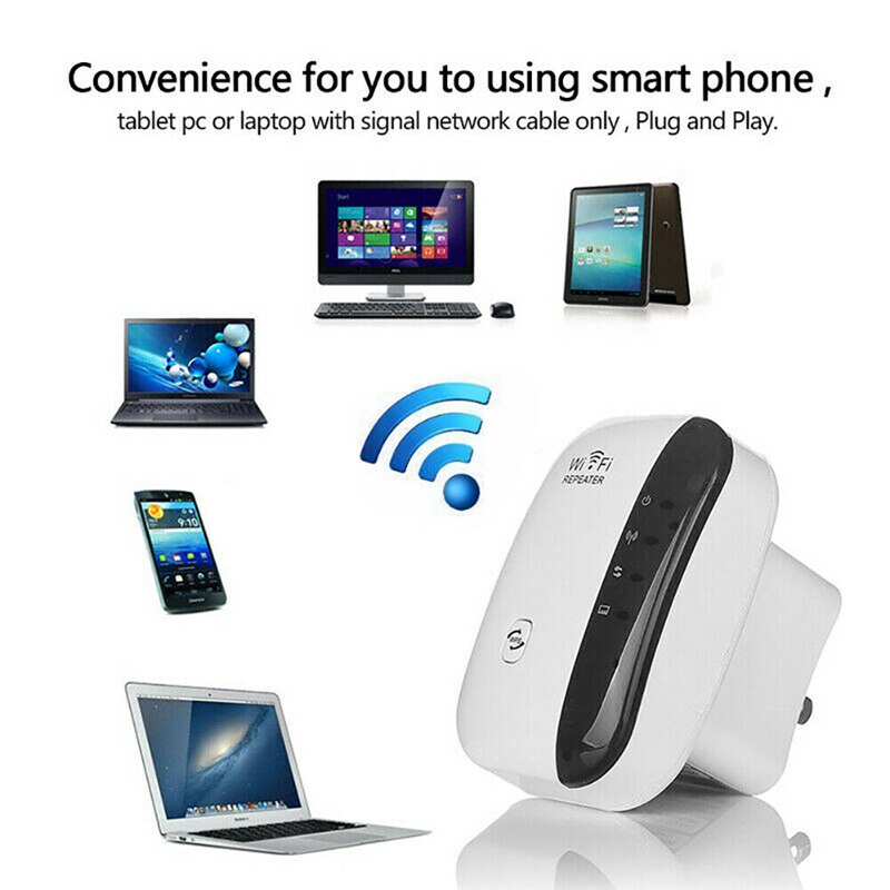 Senza fili WiFi Del Ripetitore Wifi estensore 300Mbps Wi-fi Amplificatore 802.11N/B/G Ripetitore Repetidor Wi fi Reapeter di Accesso punto di router