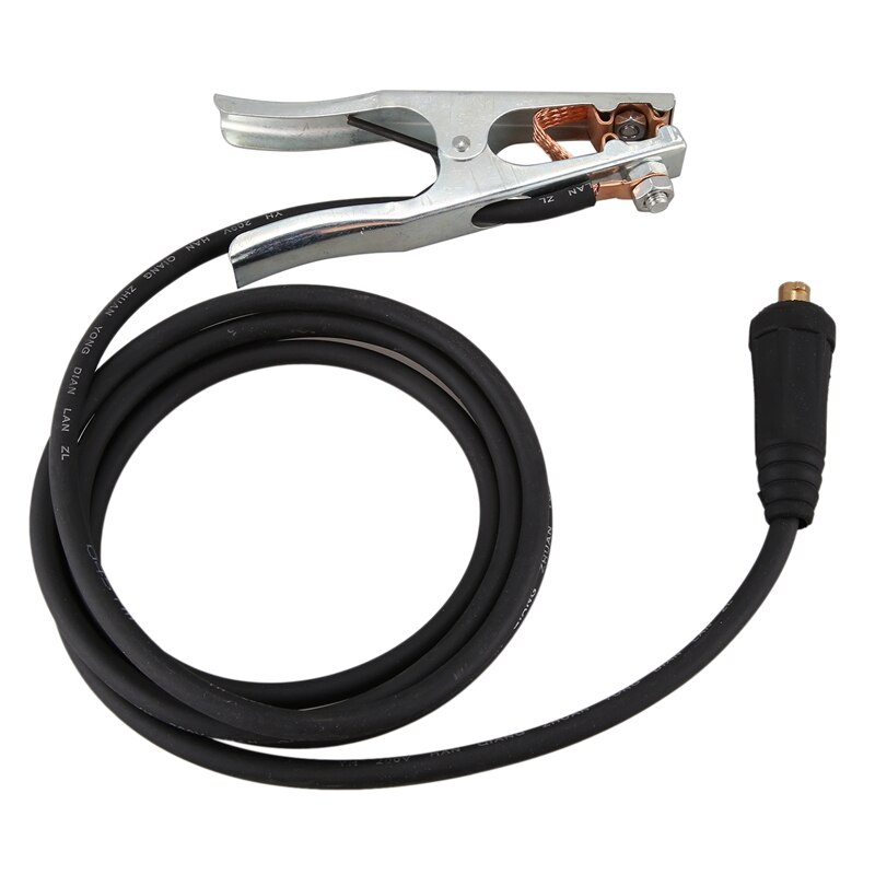 500A Foundation Welding Grounding Cable Clamp Cable 35-50 Plug Welding Fixture for MIG TIG ARC Welding Machine