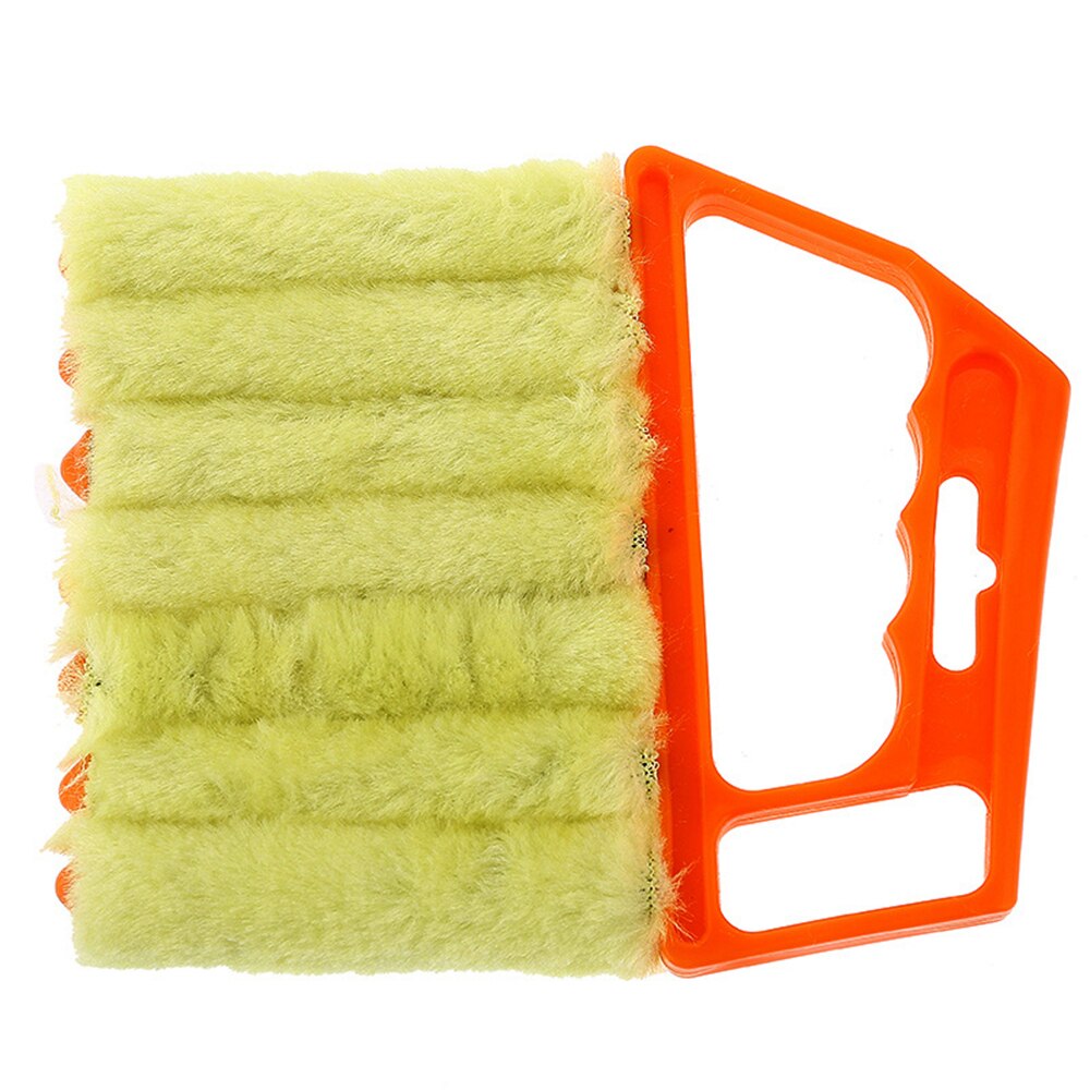 Cepillo de limpieza de persianas y ventanas portátil, miniescoba de mano, limpiador de polvo de aire acondicionado, limpiador de suciedad, herramienta para el hogar: Type E