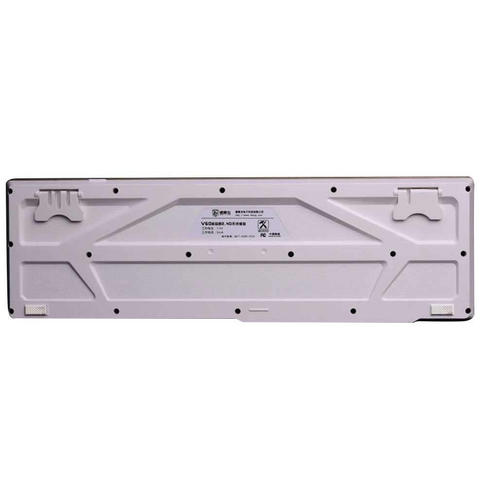 Imitation Mechanical Gaming Keyboard Mouse Combo Rechargeable Backlight Wireless Keyboard Alloy Panel Suitable For Computer Game