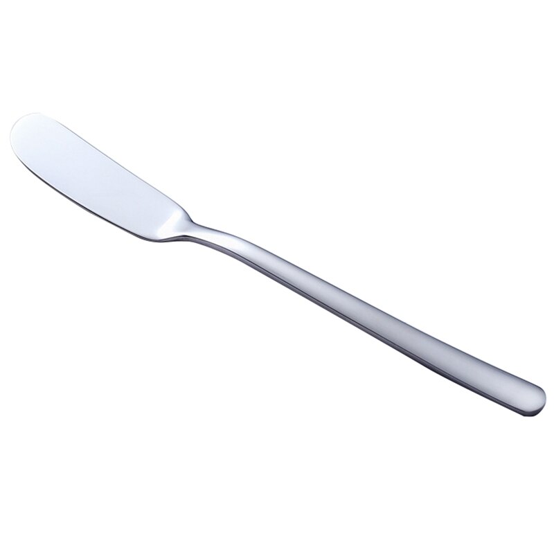 Kitchen Baking Tool Knife Stainless Steel Butter Cake Cream Blade Spatula Straight Bend Icing Frosting Spreader Fondant Tool: Default Title
