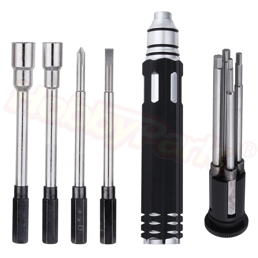 RC Hobby Hardware Repair Tools 8 in 1 Hex Screwdrivers Hex Screw driver Kit Set Mini For Helicopter Plane Car Pocket