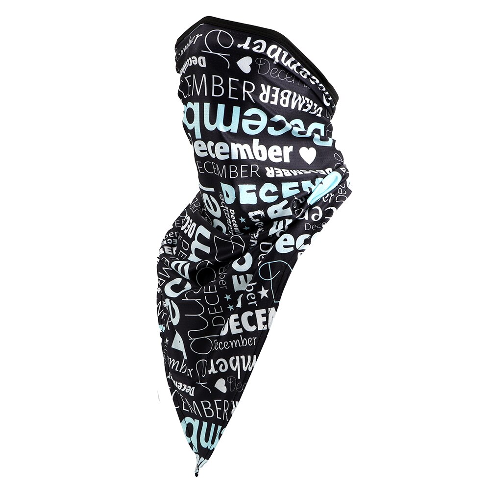 FORAUTO Soft Moto Half Mask Motorcycle Face Shield Breathable Face Mask Quick Drying Multifunctional