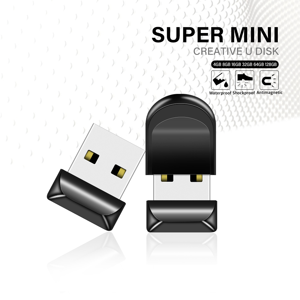 Mini USB Flash Drive Usb Memory Stick USB 2.0 PenDrive 64GB 32GB 16GB 8GB 4GB Usb Flash Drives Memory Disk 128GB USB
