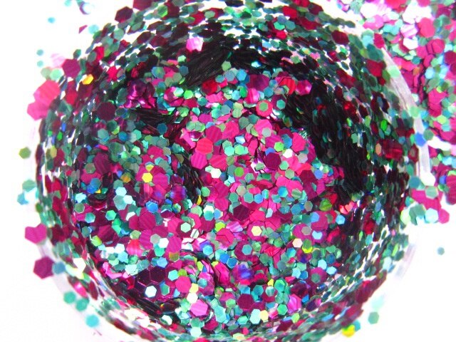 Mischen Lech Neon- Farbe Lösungsmittel beständig funkeln für Nagellack Acryl DIY liefert ongles dekoration Nagel Kunst G489