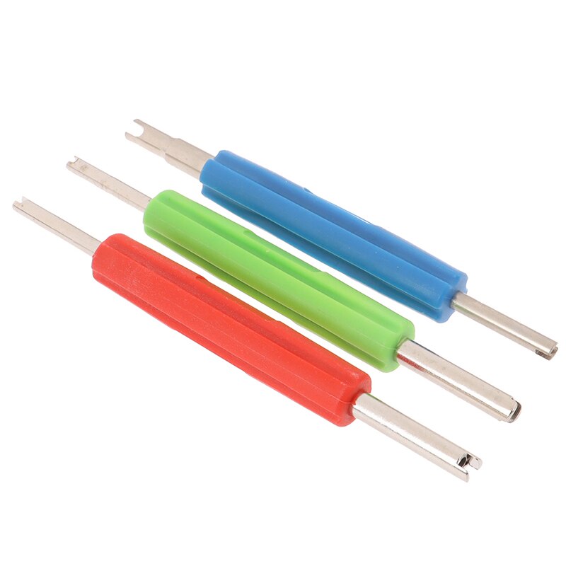 1 st. handsleutel 2- weg band ventiel kern verwijderaar sleutel gereedschap airco en auto motor fietsen