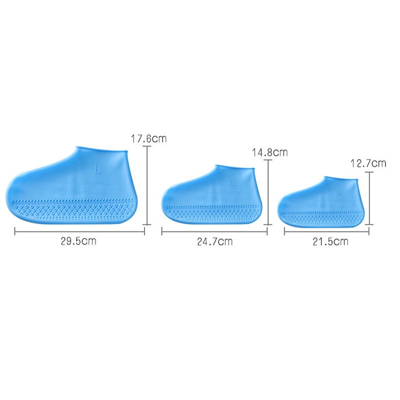Silikon Material unisex Schuhe Beschützer wasserdicht Schuh Startseite Regen Schuh Abdeckungen Regen Stiefel draussen regnerisch Tag Fuß Startseite