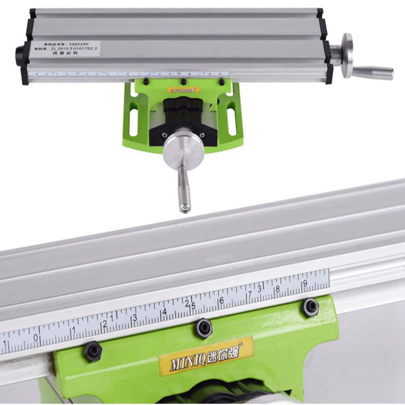 Mini Precision Multifunction Worktable BG6300 Bench Vise Fixture Drill Milling Machine X and Y-axis Adjustment Coordinate Table