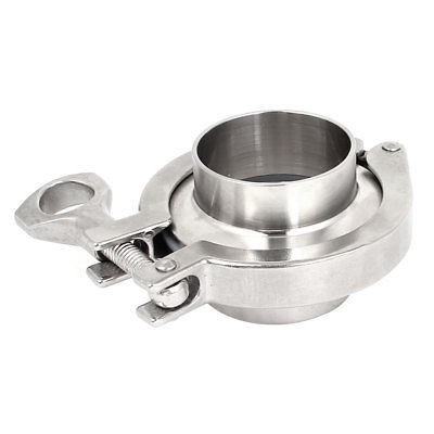 45mm Sanitary Pipe Fitting Ferrule Gasket Stainless Steel Tri Clamp Clover Set