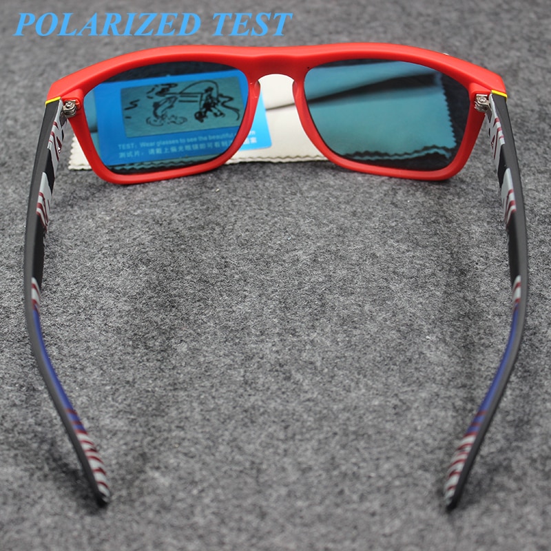 Quisviker mærke firkantede solbriller mænd polariserede solbriller kvinder nuancer oculos de sol masculino