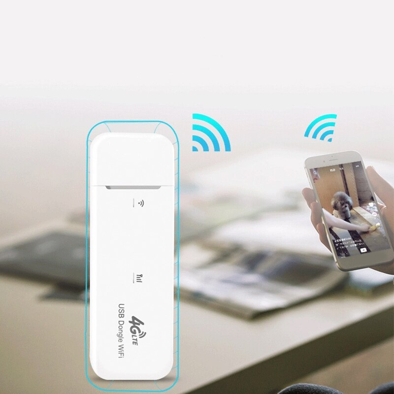 4G Router USB Modem 150Mbps with WiFi Hotspot Wireless Router for iPhone12 iPad Laptop Tablet: Default Title