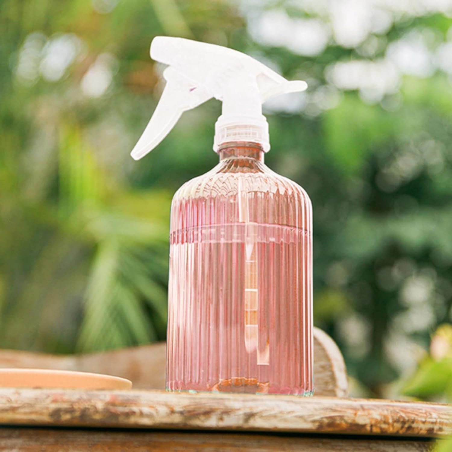 Bouteille de pulvérisation en plastique, bouteilles de pulvérisation robustes, anti-fuite, bouteille d'eau vide pour Solution de nettoyage avec buse réglable