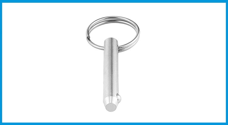 7.8*51mm BSET MATEL Marine Grade 316 Stainless Steel 5/16 inch Quick Release Ball Pin for Boat Bimini Top Deck Hinge