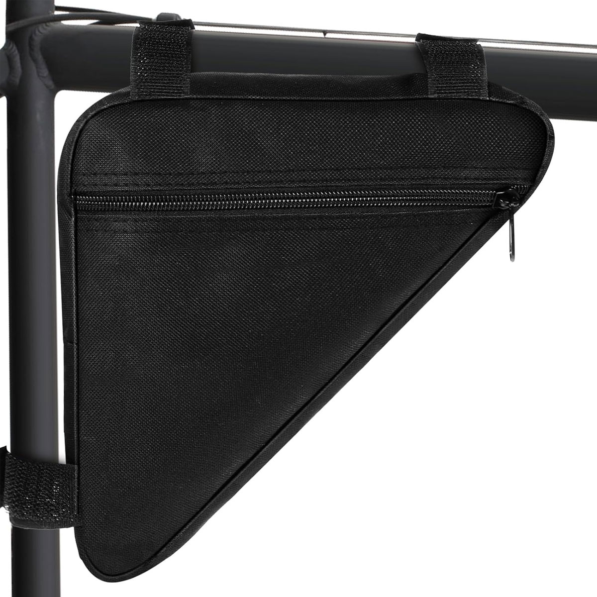 Paquete de herramientas triangulares para bicicleta, bolsa para SILLÍN de bicicleta de montaña, barra Horizontal de tubo superior, accesorios para bicicleta, 1 ud.