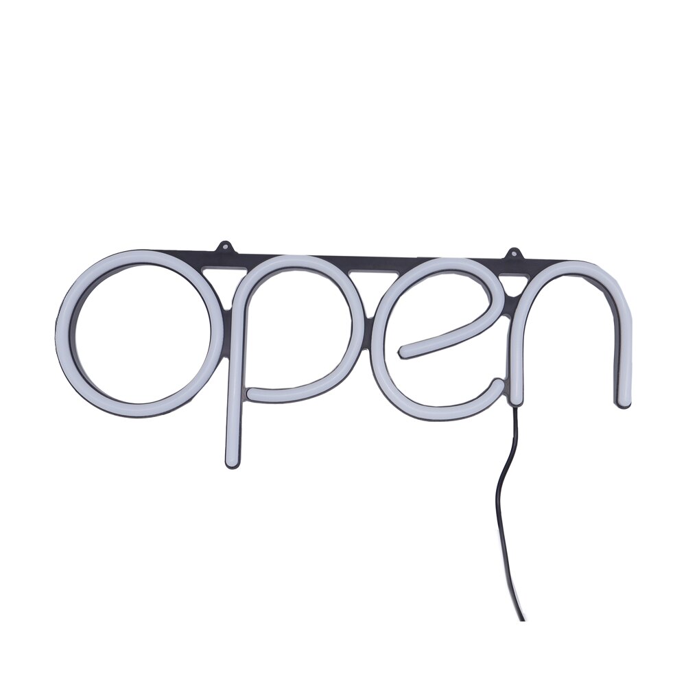 OPEN Business LED Neon Signs Lights Integrative Ultra Bright LED for Store Shop Advertising Lamp light on White: UK