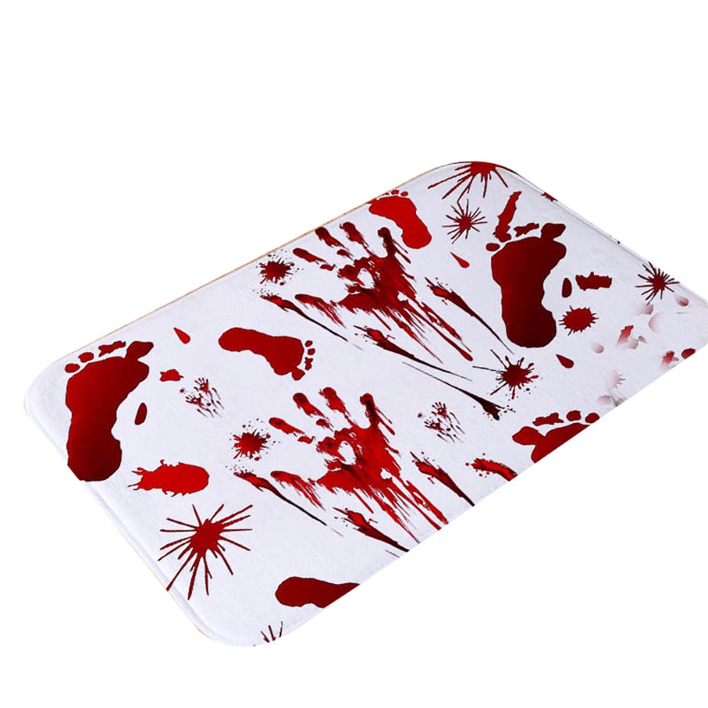 Bloedige Hand Afdruk Set Geïsoleerd Witte Achtergrond. Horror Enge Bloed Handafdruk Vingerafdruk Rode Palm Vingers Vlek Splatter Beekjes Symbool Horror Zombie Moord Geweld Vector Illustratie 274754043