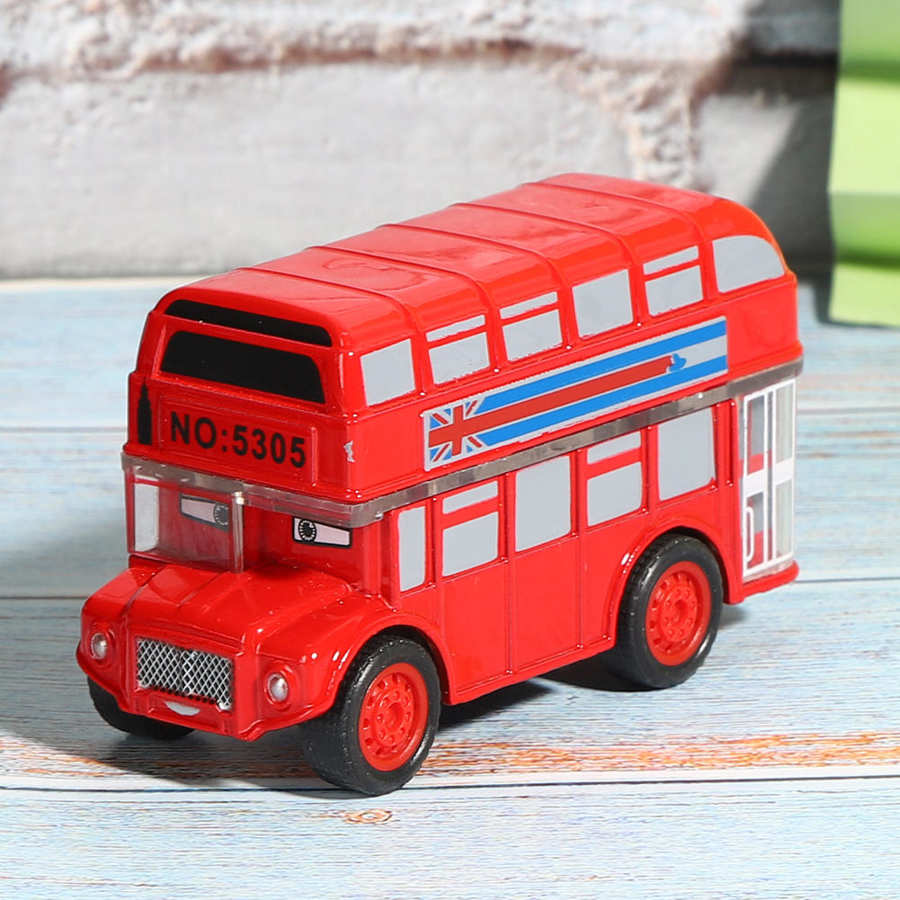 Speelgoed Voertuigen Cartoon Bus Legering Auto Hoge Simulatie Speelgoed Kinderen Jongen Pull Back Voertuig Model Speelgoed Interactieve Leren Speelgoed