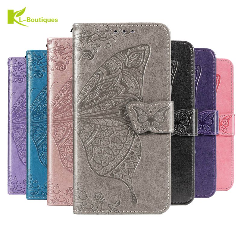 Voor Samsung Galaxy A12 Coque Wallet Leather Flip Case Op Voor Samsung A12 Een 12 A125F SM-A125F Cover 6.5 "3D Vlinder Fundas Etui