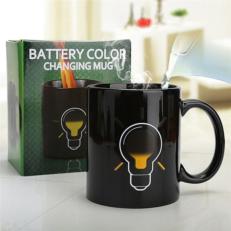 330 ml Praktische Huishoudelijke Artikelen Thermochrome Lamp Keramische Mok met kleur veranderende materiaal Stijlvolle Koffie cup