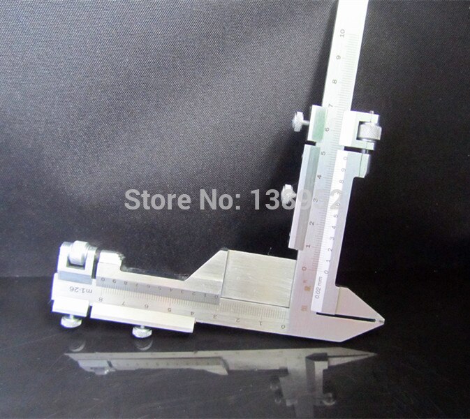 M1-26 Gear Tooth Caliper Toothed Wheel Measure Precision Vernier caliper gauge Gear tooth measurement tool
